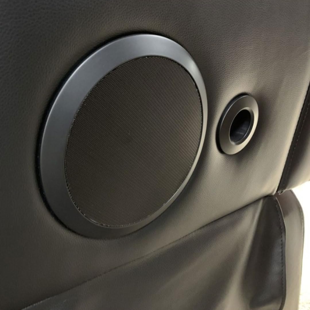 Valencia Leather Recliner Sofa with Cupholders - 3 and 2 Seater - Manual Recliner - Wireless Charging - Bluetooth Speakers (Black, 3+2 Seater)