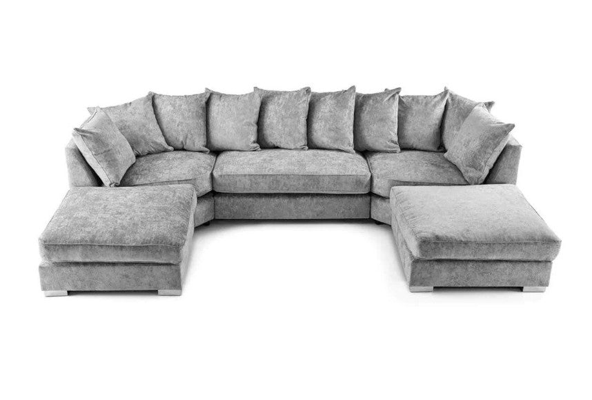 Bishop U Shape Corner Sofa Scatter Back